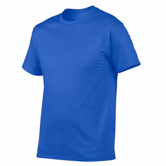 Commercio all'ingrosso Casual 100% cotone tinta unita Blank O